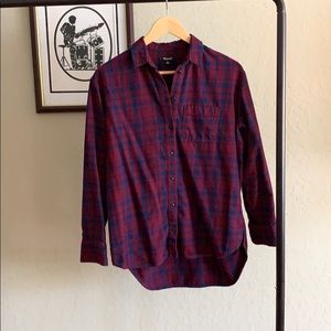 Madewell flannel shirt.
